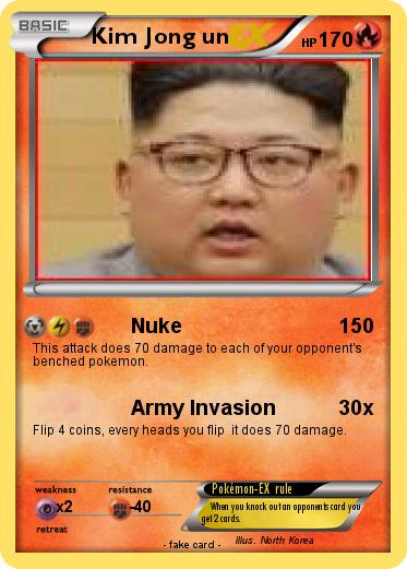 Pokemon Kim Jong un