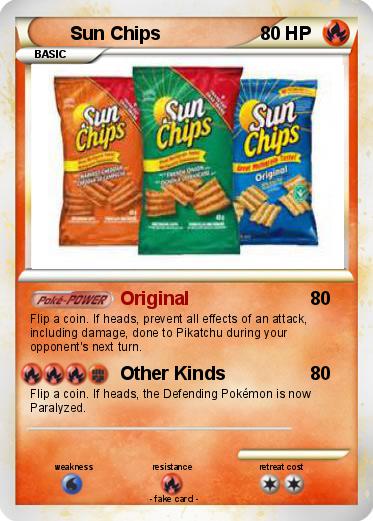 Pokemon Sun Chips
