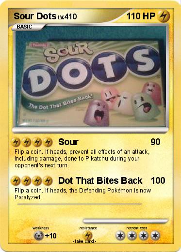 Pokemon Sour Dots