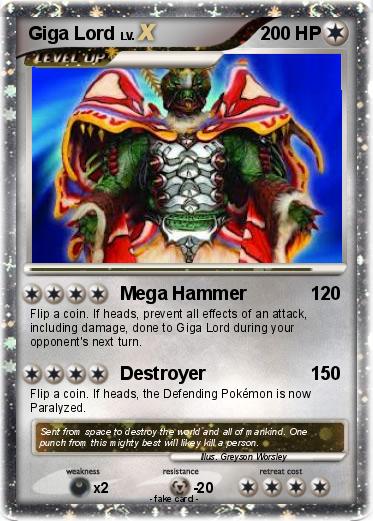 Pokemon Giga Lord