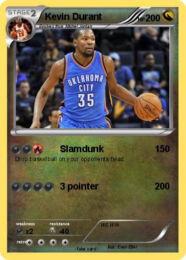 Pokemon Kevin Durant
