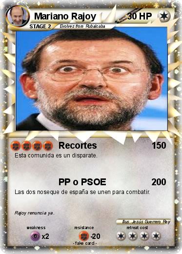 Pokemon Mariano Rajoy