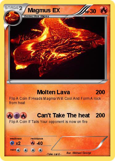 Pokemon Magmus EX