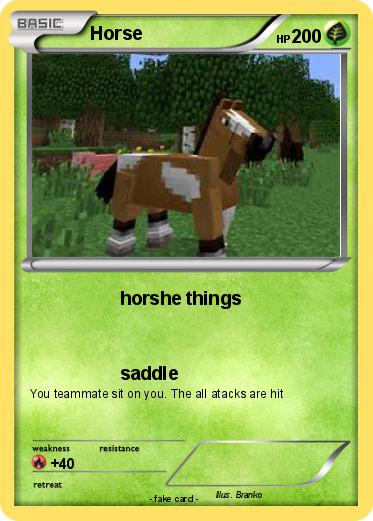 Pokemon Horse