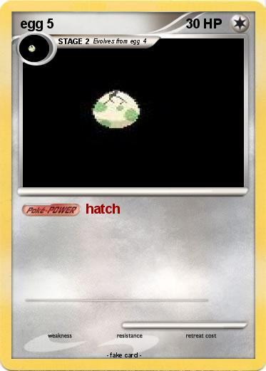 Pokemon egg 5