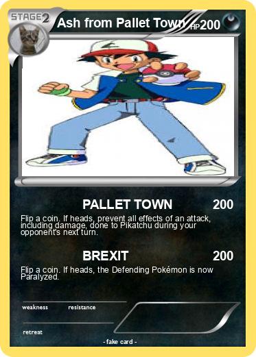 Pokemon Ash from Pallet Town