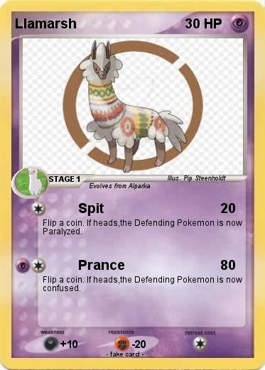 Pokemon Llamarsh