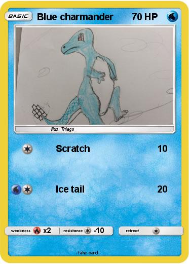 Pokemon Blue charmander