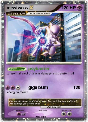 Pokemon mewtwo
