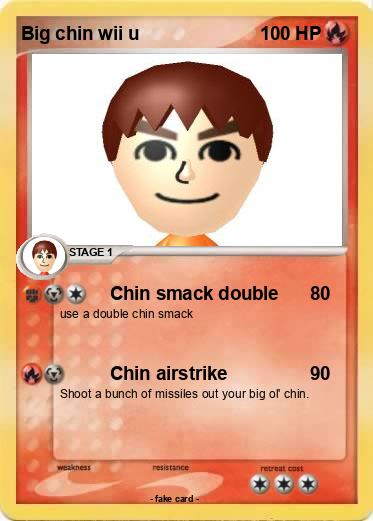 Pokemon Big chin wii u