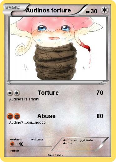 Pokemon Audinos torture