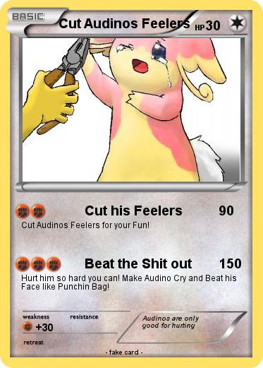 Pokemon Cut Audinos Feelers