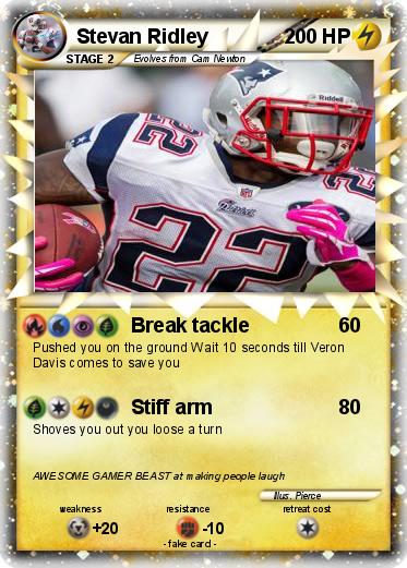 Pokemon Stevan Ridley