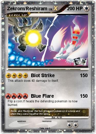Pokemon Zekrom/Reshiram