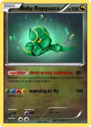 Pokemon Baby Rayquaza