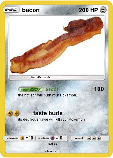 Pokemon bacon