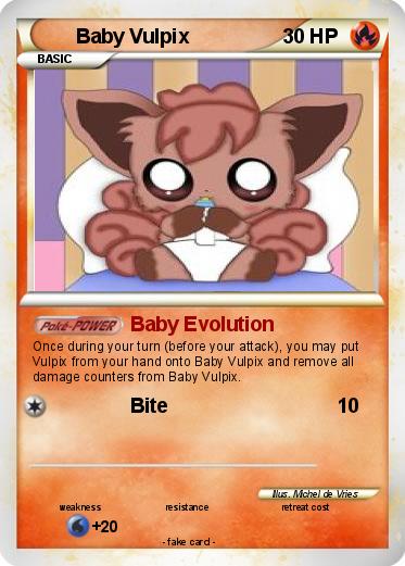 Pokemon Baby Vulpix