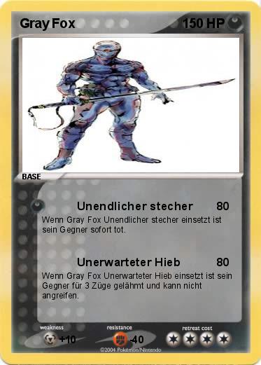 Pokemon Gray Fox