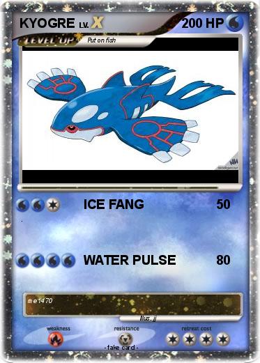 Pokemon KYOGRE