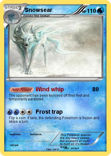 Pokemon Snowsear
