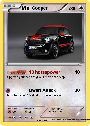 Pokemon Mini Cooper