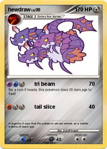 Pokemon hewdraw