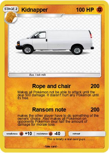 Pokemon Kidnapper