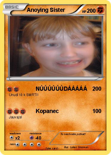 Pokemon Anoying Sister