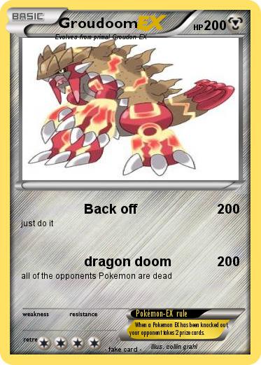 Pokemon Groudoom