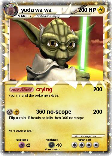 Pokemon yoda wa wa