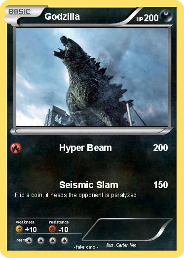 Pokemon Godzilla