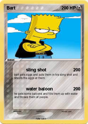 Pokemon Bart