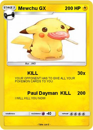 Pokemon Mewchu GX