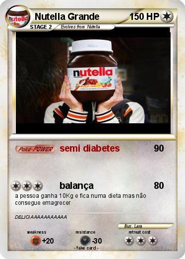 Pokemon Nutella Grande