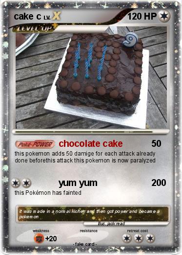 Pokemon cake c
