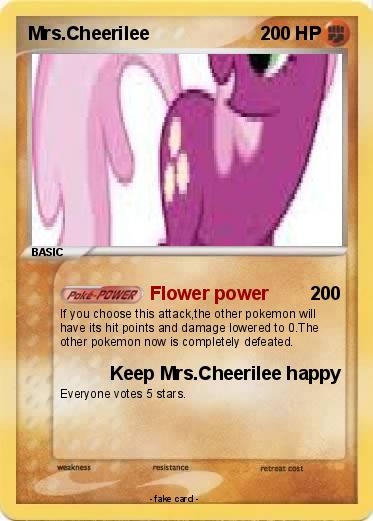 Pokemon Mrs.Cheerilee