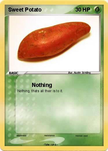 Pokemon Sweet Potato