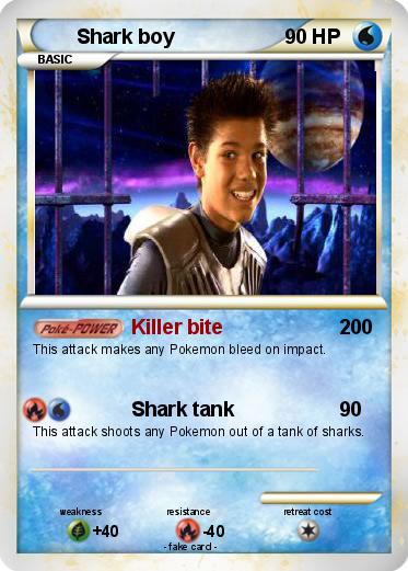 Pokemon Shark boy