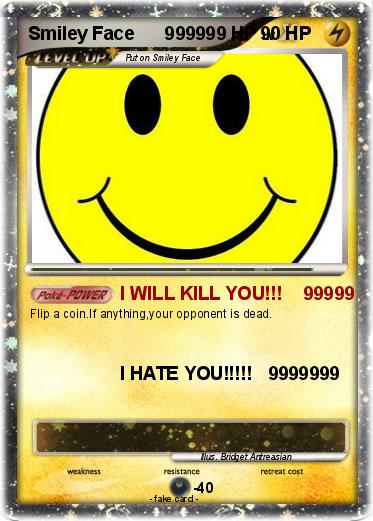 Pokemon Smiley Face      999999 HP