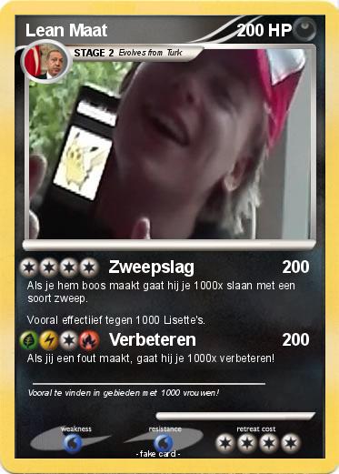 Pokemon Lean Maat