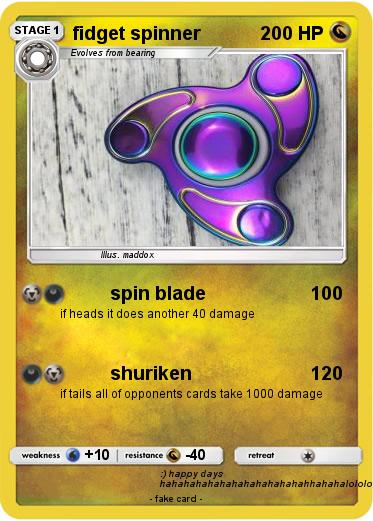 Pokemon fidget spinner