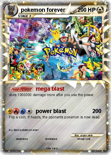 Pokemon pokemon forever