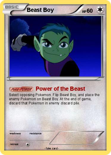 Pokemon Beast Boy