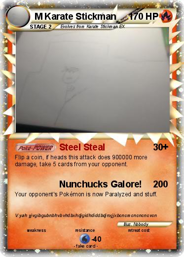 Pokemon M Karate Stickman