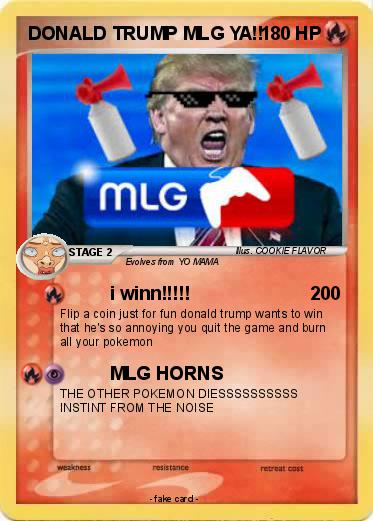 Pokemon DONALD TRUMP MLG YA!!