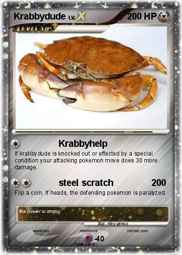 Pokemon Krabbydude