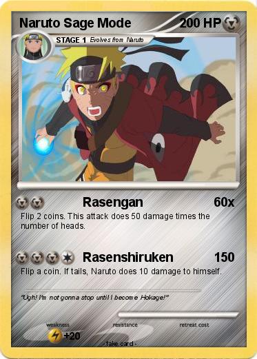 Pokemon Naruto Sage Mode