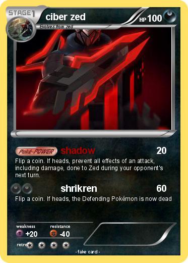 Pokemon ciber zed