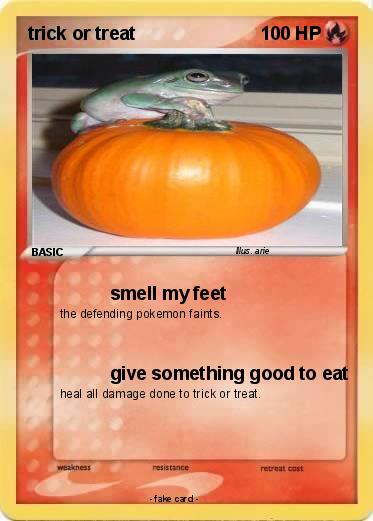 Pokemon trick or treat