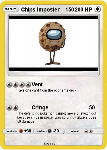 Pokemon Chips imposter    150